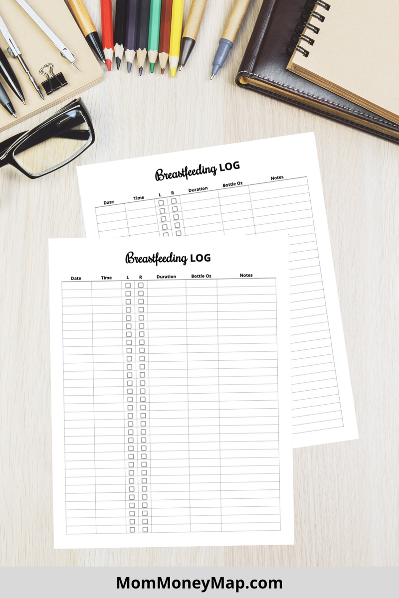 Breastfeeding Log Printable PDF For Tracking Nursing Sessions Mom breastfeeding-log-printable-pdf-for-tracking-nursing-sessions-mom