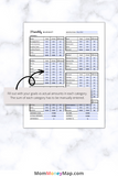 simple budget template pdf