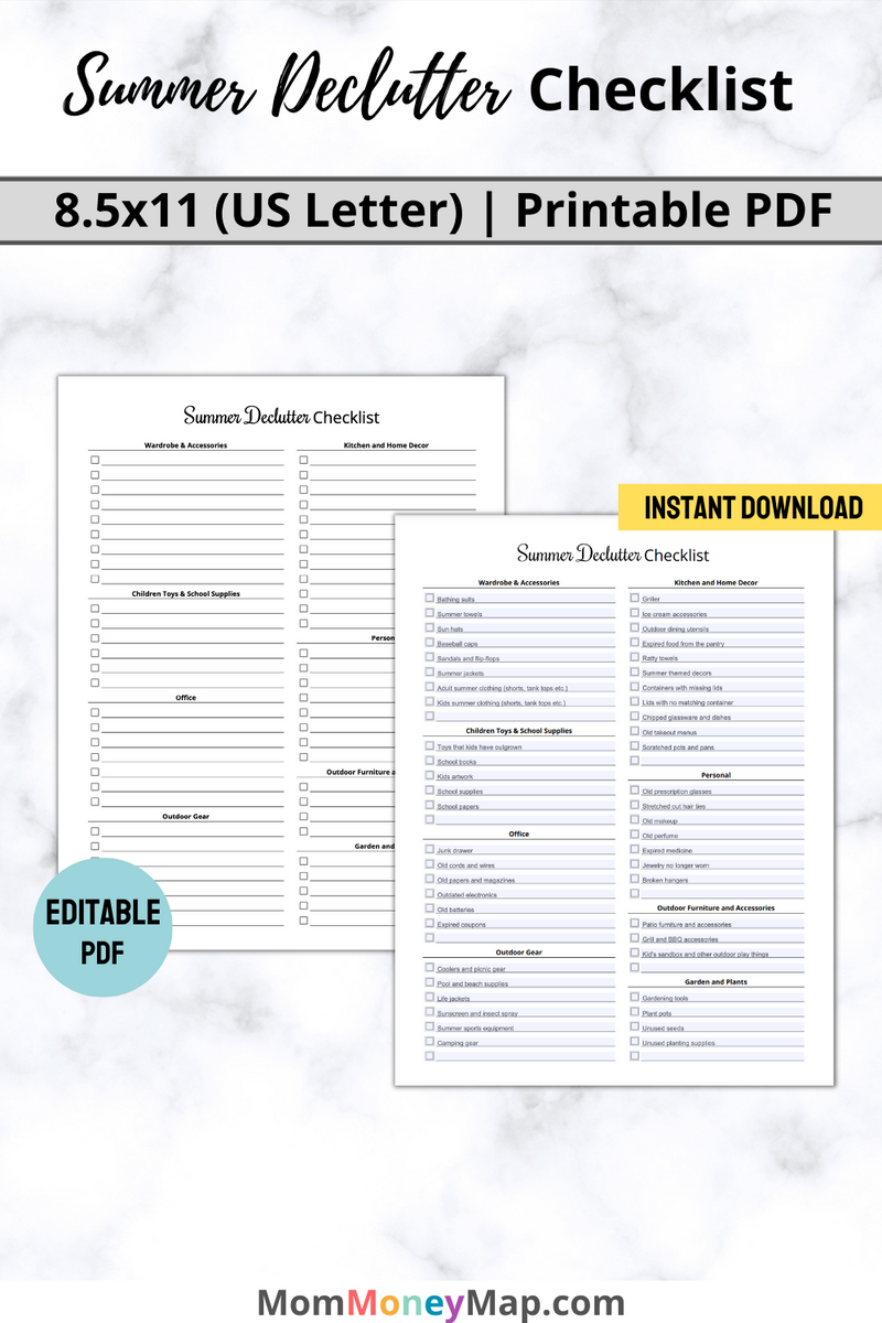 summer-declutter-checklist-printable-pdf-mom-money-map
