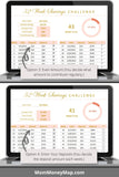money challenge chart