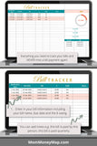 bill tracker spreadsheet template