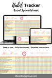habit tracker excel