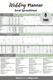 wedding budget planner spreadsheet