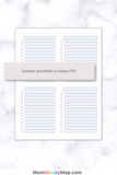 editable checklist pdf