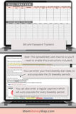 weekly paycheck budget planner