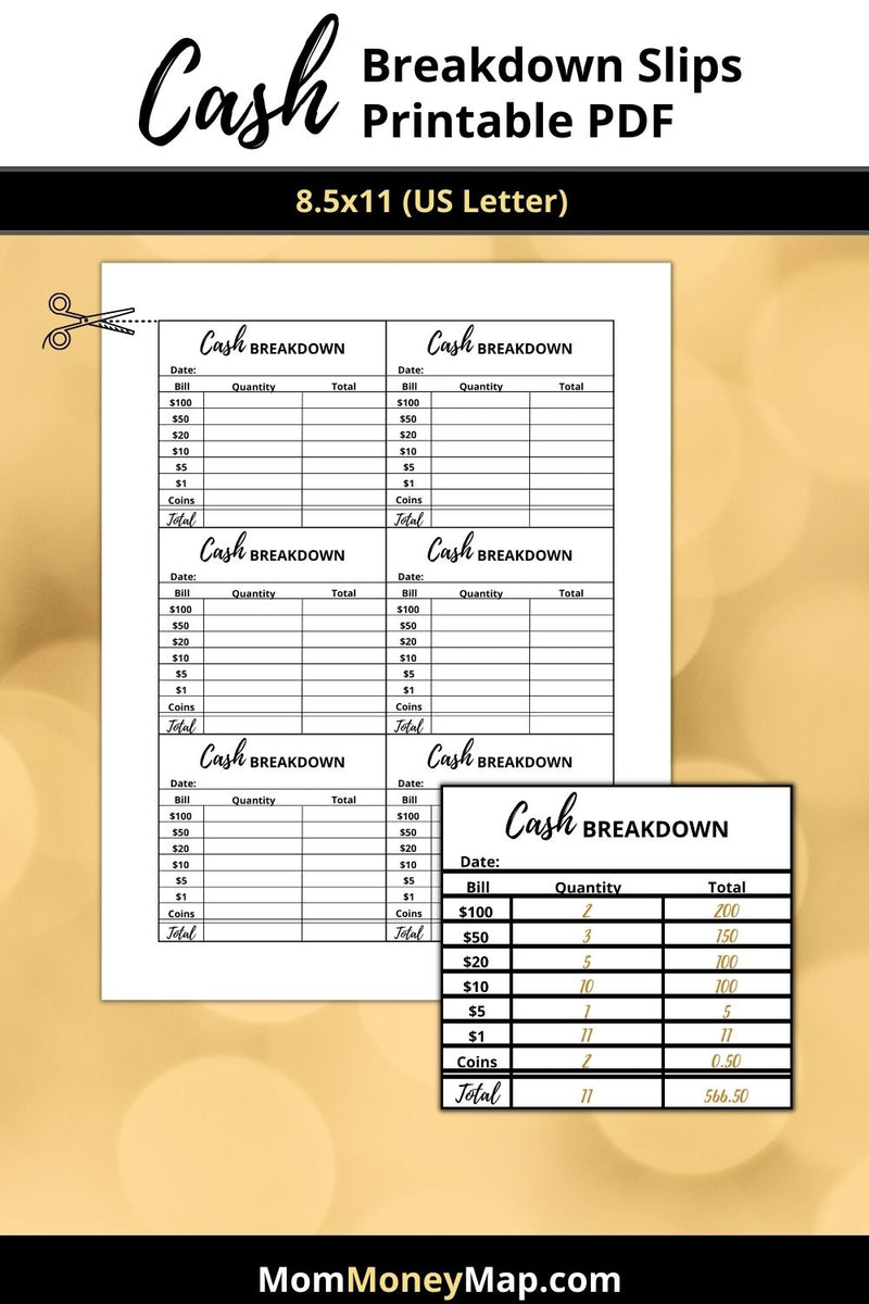 cash-breakdown-slip-printable-pdf-mom-money-map for Free Cash Envelope Breakdown Printable Cash Breakdown Slip Printable PDF – Mom Money Map for Free Cash Envelope Breakdown Printable