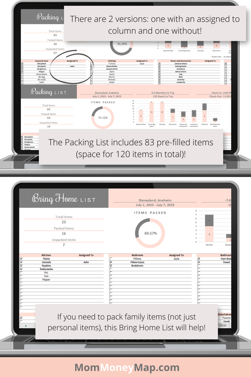Vacation Plan Template Excel