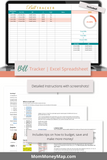 monthly finance planner