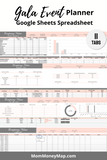 how to plan a gala