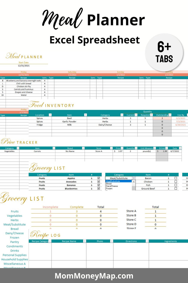 Meal Plan Excel Template meal-plan-excel-template