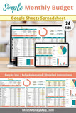 simple budget spreadsheet google sheets