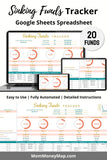 sinking funds tracker google sheets