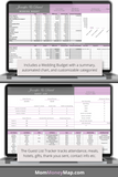 Wedding Planner Spreadsheet
