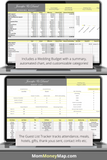 wedding planning checklist template excel