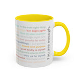 Positive Affirmations (43 Daily Affirmations) Coffee Mug