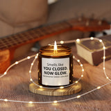 jar new house candle gift