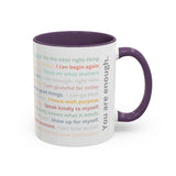 Positive Affirmations (43 Daily Affirmations) Coffee Mug