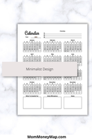 calendar 2025 template pdf