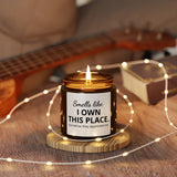 funny new homeowner candle