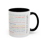 Positive Affirmations (43 Daily Affirmations) Coffee Mug