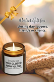 jar homeowner candle gift