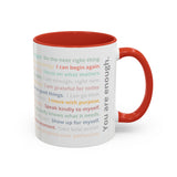 Positive Affirmations (43 Daily Affirmations) Coffee Mug