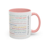 Positive Affirmations (43 Daily Affirmations) Coffee Mug