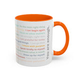 Positive Affirmations (43 Daily Affirmations) Coffee Mug