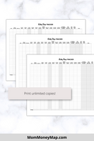 Sleep Map.pdf Baby Sleep Tracker Printable PDF for Newborns & Infants – Mom Money Map