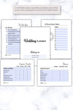 Big font wedding checklist PDF