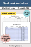 transaction log sheet