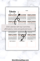 editable 2026 calendar printable pdf