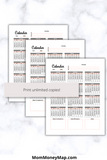 2026 calendar printable pdf with notes