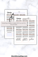 simple 2026 calendar printable pdf