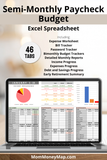 template bi monthly budget planner