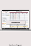 Excel daily planner template for ADHD focus and routine
