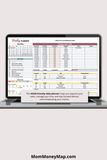 Excel hourly schedule template for ADHD adults
