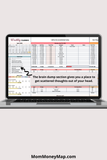 weekly schedule spreadsheet for ADHD time management
