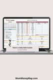 ADHD structured day planner Excel template download
