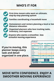 comprehensive moving planner Excel spreadsheet 
