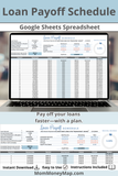 excel loan payoff planner template
