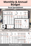 annual budget excel template