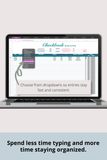 monthly and annual checkbook register template
