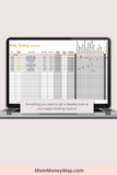 baby log spreadsheet