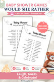 baby shower would she rather printable pdf