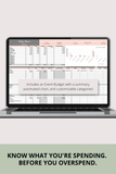 Excel baby shower checklist and RSVP tracker template download
