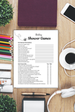 interactive trivia game to your baby shower