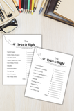 easy baby shower games printable