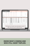 all in one baby shower organizer Excel spreadsheet download
