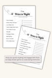 baby shower ice breaker game